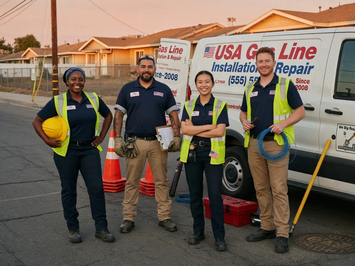 Gas Line Installation company in Troy, PA
